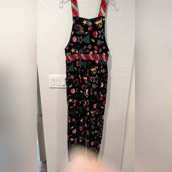 Christmas kitty overalls - Picture 5 of 5